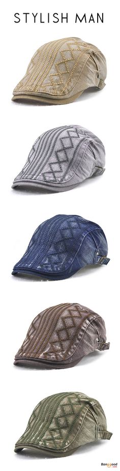 Fanct Womens Newsboy Beret Hat Vintage PU Leather British Style Flat Top Octagonal Cap,Winter Outdoor Windproof Adjustable Hat Purple