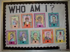 writing bulletin board idea black