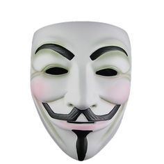 2x V For Vendetta guy fawkes Anonymous Mask Costume Party Fun Cosplay Bulk Sale