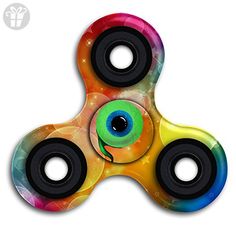 2LED Flash Light Aluminum Alloy Hand Spinner Fidget Desk Focus ADHD Rose gold