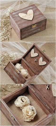 Wedding ring holder Fleurs des bois,preserved flower wedding accessoiry rustic wedding rings bearer heart-shaped wedding rings holder