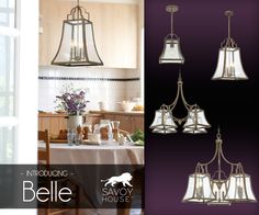 designed for savoy house by brian thomas the clarion collection is