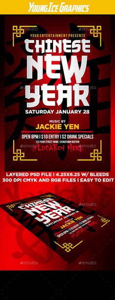 New Years Eve Flyer Flyer template, Template and Fonts - new year poster template New Years Eve Flyer Flyer template, Template and Fonts - new year poster template