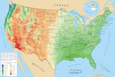 average precipitation map of the united states