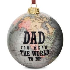 Bronners /"Incredible Sister/" Globe Ornament