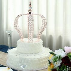 323 Best Wedding Crystal Cake Toppers Images In 2020 Crystal