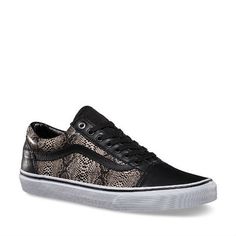 vans old skool snake black khaki vans old skool snake black khaki