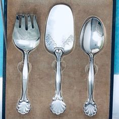 Antique Vintage Signed Georg Jensen Acorn Sterling Silver Spoon 6 1//4/"