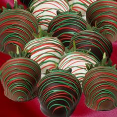 our chocolate dipped strawberries are decorated in red and green drizzle and will be the hit of any christmas party hand dipped in gourmet chocolate every - Christmas Chocolate Covered Strawberries our chocolate dipped strawberries are decorated in red and green drizzle and will be the hit of any christmas party hand dipped in gourmet chocolate every - Christmas Chocolate Covered Strawberries