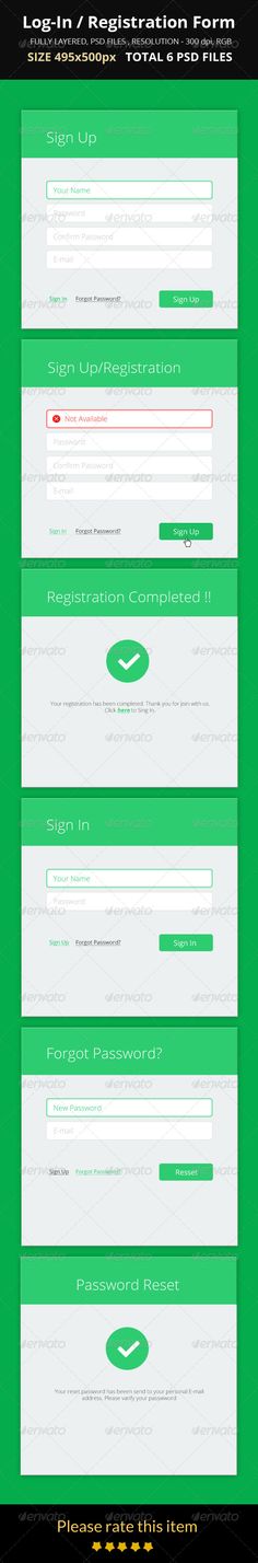 Flat Modal Login \ Registration Form Registration form, Fonts - registration form Flat Modal Login \ Registration Form Registration form, Fonts - registration form
