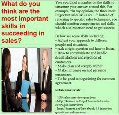 sales interview tips