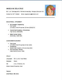resume examples basic resume examples basic resume outline sample