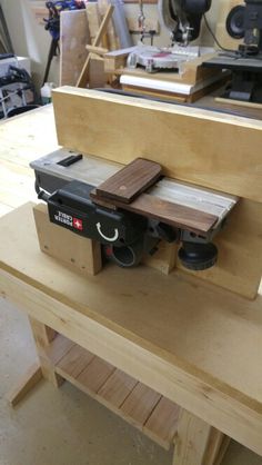 cara mudah membuat mesin serut kayu youtube planer pinterest how a jointer works