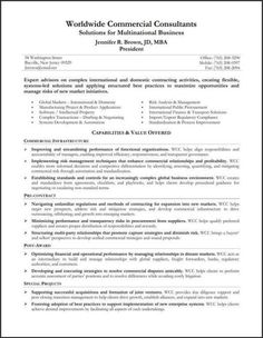 examples of a job resume