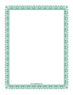 pin by muse printables on page borders and border clip art green border certificate paper