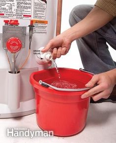 Draining Flushing An Electric Water Heater Extend Water Heater Life A Little Preventive Maintenance Keeps The Hot Flowing