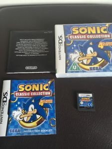 Ace Game Sonic Classic Collection Nintendo Ds 3ds 100 Complete 5055277003402 Ebay Nintendo Ds Classic Collection Ebay