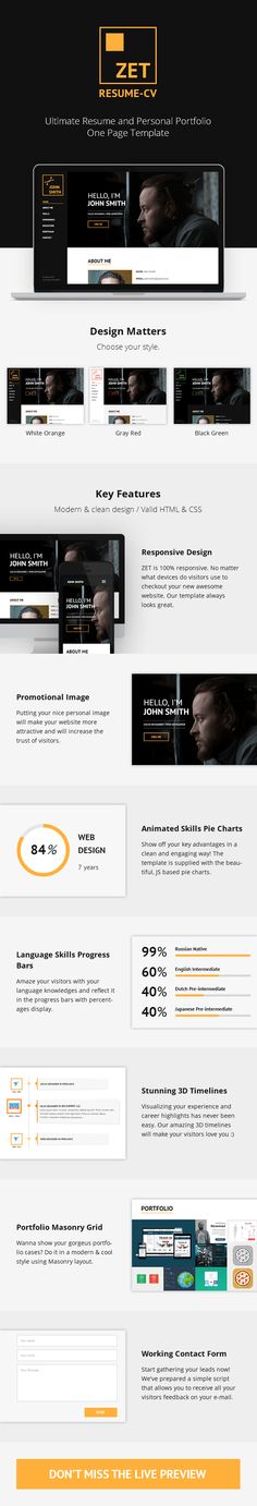 Flatrica Material CV Resume Resume cv, Online resume and - resume html template Flatrica Material CV Resume Resume cv, Online resume and - resume html template
