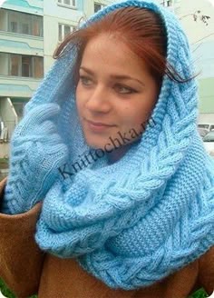Модели вязания: Снуд