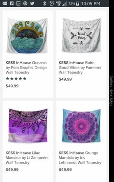 Kess InHouse Pom Graphic Design Wind Day White Black Wall Tapestry 51 X 60
