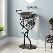 Marius Wrought Iron Sink Stand Pedestal Sinks And Related Image
