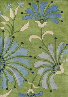 98 Best Decorating Area Rug Images On Pinterest Rugs Fl Rugs 8x10 Wool Blend Light Green Area Rug 8