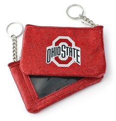Embroidered Logo NCAA Ohio State Buckeyes Fashion Style Crossbody Purse Embroidered Logo NCAA Ohio State Buckeyes Fashion Style Crossbody Purse