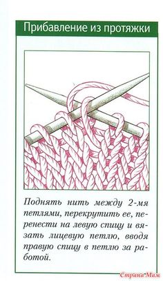 Штрихи-подсказки для чистого вязания спицами. - Клуб рукоделия - Страна Мам
