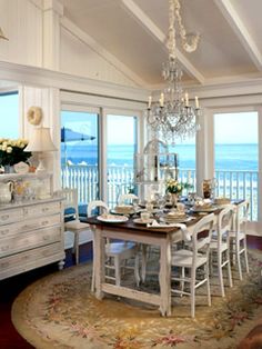 46 Best Coastal Beach House Dining Images Lunch Room