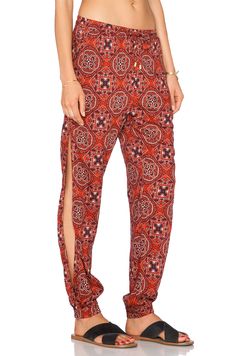 Haremshose Hippie Goa Pants Boho Festival Aladin Shalwar Pluder Paisley Feather