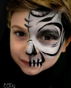 skull painting body painting face paintings face art disney travel paint party halloween kids airbrush sugar skull
