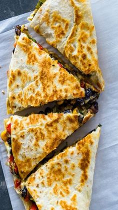 Southwest Veggies Quesadillas Recipes | Homemade Recipes
