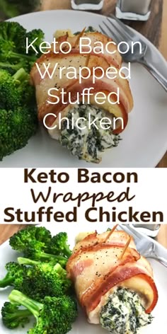 This Keto Bacon Wrapped Stuffed Chicken is the perfect low carb dinner idea for the whole family. Almost perfect macros and tons of flavor, this is a great keto meal prep solution too! This Keto Bacon Wrapped Stuffed Chicken is the perfect low carb dinner idea for the whole family. Almost perfect macros and tons of flavor, this is a great keto meal prep solution too!