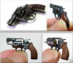 1//6 set of steampunk 2 pistol-guns unpainted