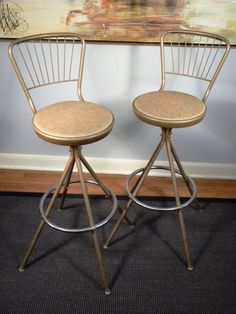 61 Best Dream Home Bar Images On Pinterest In 2018 Tiki Bars Vintage Mid Century Bar Stools Set Of 2 We Love The Pinched Waist These Great