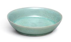 CHINESE OLD RU KILN SKY GREEN GLAZE TRIFOOT NAIL PORCELAIN BRUSH WASHER