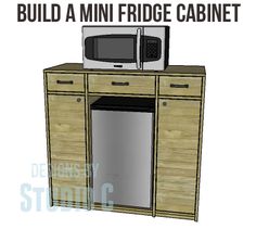 Refrigerator Storage Cabinet Microwave Dorm Mini Fridge Office Build A Mini Fridge Cabinet Perfect For Dorm Room Or Family