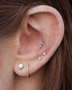 ear piercings ideas multiple Piercings Unique, Unique Ear Piercings