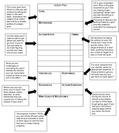 sales goals template