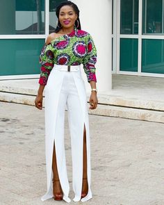 Toute femme africaine devrait avoir au moins un top en pagne wax dans sa garde robe