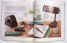 The 33 Best Vintage Desk Accessories Images On Pinterest Vintage Office Supplies Country Living Sept 2017 By Welltdesk Via Flickr