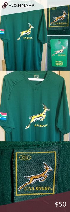 South Africa T-shirt Rugby Pin Up Girl Tshirt African 2017 Springbok Retro Top T