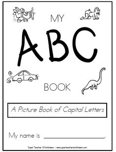 free printable abc book covers abc coloring pages primarygames white letters on book cover