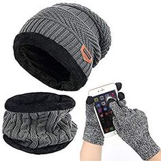 Mens Ladies Kids Winter Multi-Pack Hat Gloves Scarf Beanie Mittens Thermal Warm