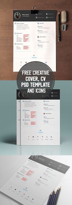 Free Minimalistic CV\/Resume Templates with Cover Letter Template - free cv resume templates Free Minimalistic CV\/Resume Templates with Cover Letter Template - free cv resume templates