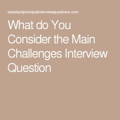 assistant principal interview questions