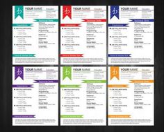free awesome resume template