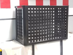 21 Ideas De Protectores De Rejas Para Aire Acondicionados Aire Acondicionado Acondicionado Cubierta De Aire Acondicionado