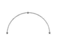 custom arched rod - this is the best solution i have found for an custom arched rod - this is the best solution i have found for an