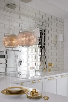 disco ball backsplash. mimosa lane: kitchens || mirror tiles disco ball backsplash. mimosa lane: kitchens || mirror tiles